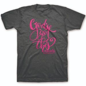 REDUCED!! "God's Got This" Kerusso Ladies Christian T-Shirt